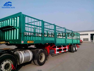 3x13 tracteur de barrière d'axes des tonnes 3, semi camion de remorque avec 50 tonnes de capacité de chargement