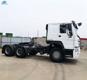 50 tonnes ont utilisé le camion à benne basculante de Howo, tête utilisée de camion de moteur de camions de lit plat