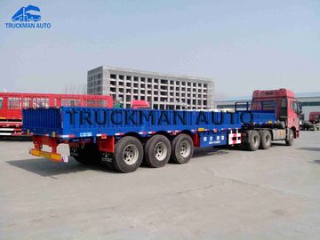 60-80 tonnes de mur latéral semi de tracteur de la remorque 3 d'axes de Fuwa pour le conteneur et la cargaison en vrac