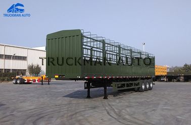 De barrière remorque de cargaison semi, tracteur de barrière avec 40 tonnes de capacité de chargement