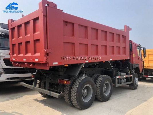 6x4 25 tonnes de sino du camion 371HP camion à benne basculante résistant Soudan du sud