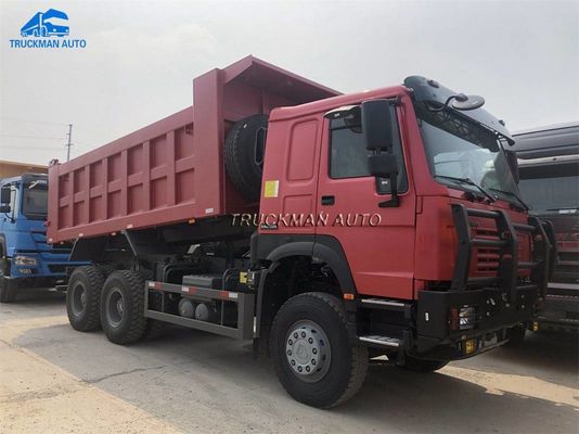 6x4 25 tonnes de sino du camion 371HP camion à benne basculante résistant Soudan du sud