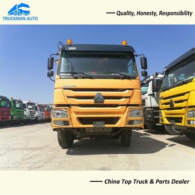 371HP 12 rouleur SINOTRUK HOWO 50 tonnes de Tipper Trucks For Ghana