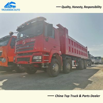 12 roue SHACMAN 50 tonnes de 8x4 de camion à benne basculante pour le Ghana