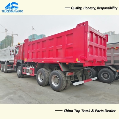 6x4 Sinotruck Howo Tipper Truck 25 tonnes de chargement