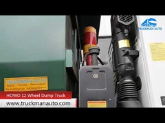 Livraison de camions benne SINOTRUK 8x4 HOWO à des clients de Sierra Leone