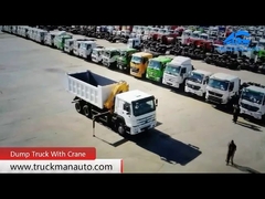 Camion benne HOWO avec grue