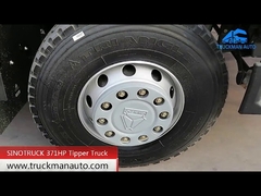 Camion-benne SINOTRUCK 371HP pour le Ghana