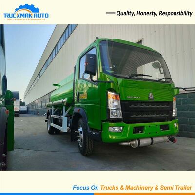 Reliable Quality SINOTRUK HOWO 4X2 RHD 5000 Liters Oil Tanker Truck For Zambia