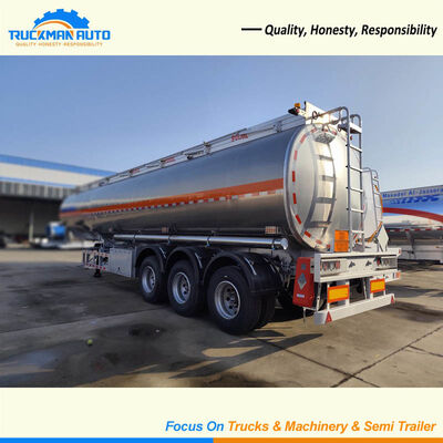 High Quality 3 Axle 45000 Liters Fuel Tanker Semi Trailer For South Africa