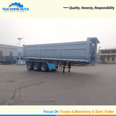 Semi-remorque à 3 essieux en forme de U de 50 tonnes pour le Guyana