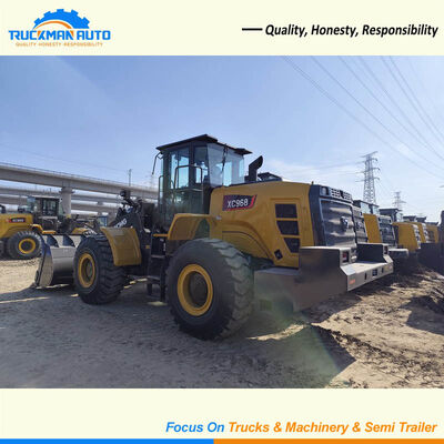 Chargeuse sur pneus XCMG XC968 de bonne qualité, 6,5 tonnes, pour travaux routiers