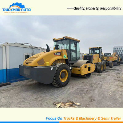 Durable 18 tonnes XCMG XS183J rouleau de route à tambour unique pour le Nigéria