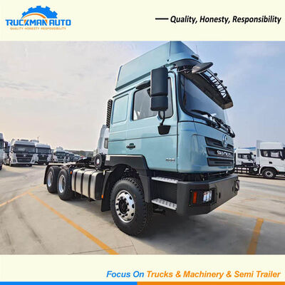 Two Sleepers 6x4 400HP SHACMAN F3000 Truck Head For Nigeria