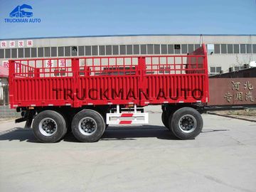 Plein camion de remorque de 3 axes 60 tonnes chargeant pour des marchandises de conteneur et en vrac