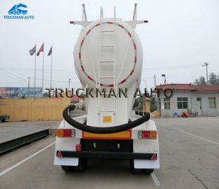 Camion de vraquier de ciment de 45 CBM, bateaux-citerne de poudre de ciment pour le transport en vrac de farines