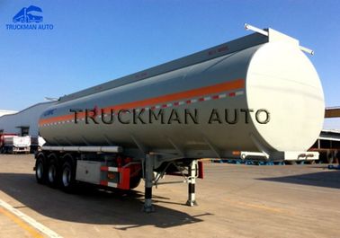 Bateau-citerne de camion d'huile de 35 CBM, de carburant de bateau-citerne remorque semi pour le diesel et essence