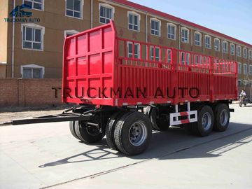 Pleines couleurs facultatives durables de camion de remorque le volume et 20 pieds de conteneur