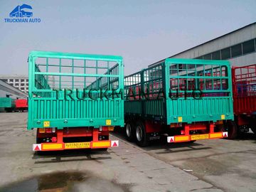 50-60 tonnes chargeant la remorque de barrière semi pour les marchandises en vrac et le transport de conteneurs
