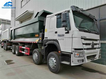 Roue 12 50 tonnes d'U de forme de cargaison de boîte de Howo de camion à benne basculante 371