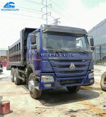 6x4 371hp Sinotruck a utilisé le camion à benne basculante de Howo fait pendant l'année 2016