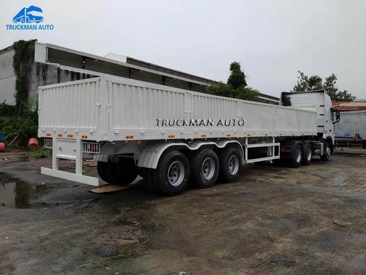 Transport de cargaison en vrac de Semi Trailer For de barrière de Q345 50000kg