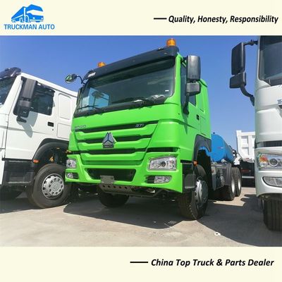 Roue 10 70 tonnes de SINOTRUK HOWO 371HP de tracteur de tête de camion pour la Guinée