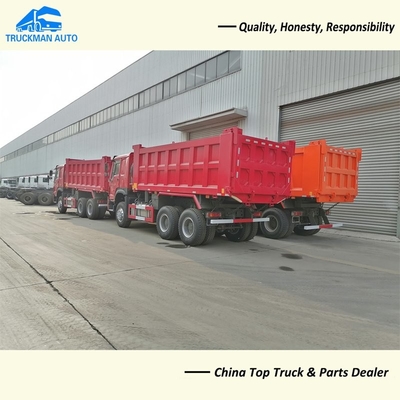 Camions à benne basculante de 371HP SINOTRUCK 30 tonnes 10 de roue