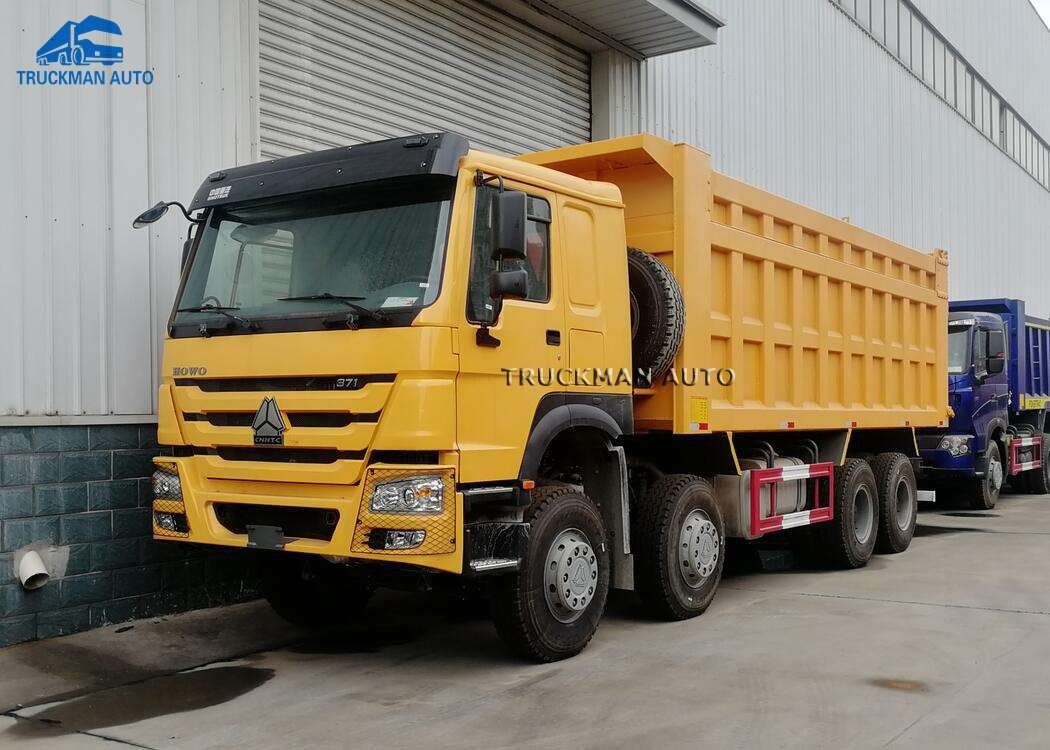 371HP 50 Ton Sinotruk Howo Tipper Truck pour le Ghana